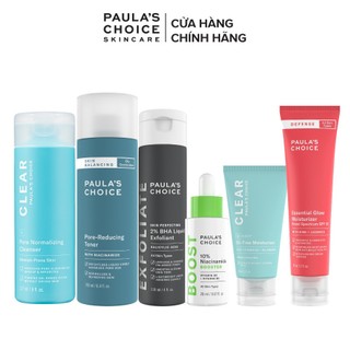 Bộ sản phẩm dành cho da mụn của Paula’s Choice giúp ngăn ngừa mụn, giảm sưng viêm, phục hồi da sau mụn - BO4