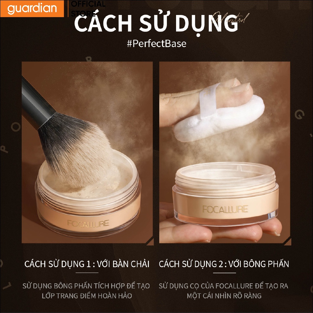 Phấn Phủ Focallure Kiềm Dầu FA201 12g