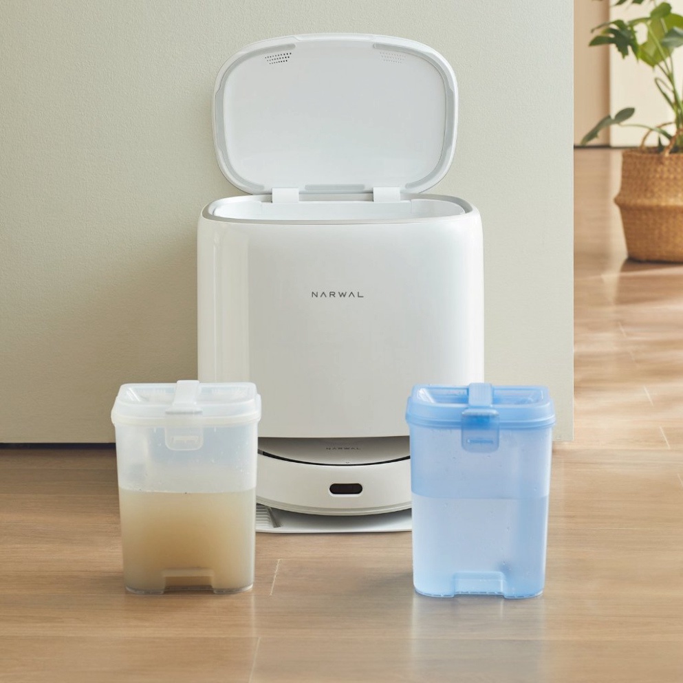 Robot hút bụi lau nhà Narwal Freo  , robot tự giặt giẻ thông minh 2023