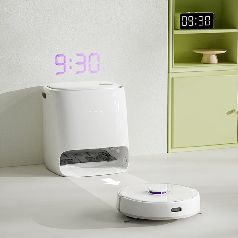 Robot hút bụi lau nhà Narwal Freo  , robot tự giặt giẻ thông minh 2023