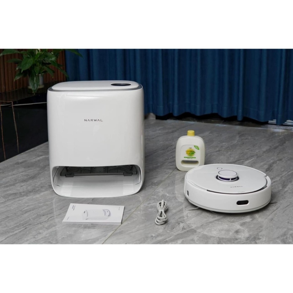 Robot hút bụi lau nhà Narwal Freo  , robot tự giặt giẻ thông minh 2023