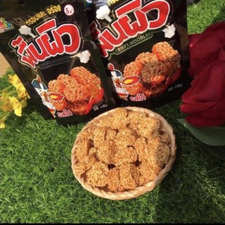 Snack mì tôm viên ăn sống,mì tôm gà cay Thái Lan - Gói 38G