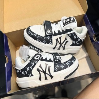 Giày mlb chunky liner, giày thể thao mlb boston red sox màu nâu in chữ b hot nhất 2023