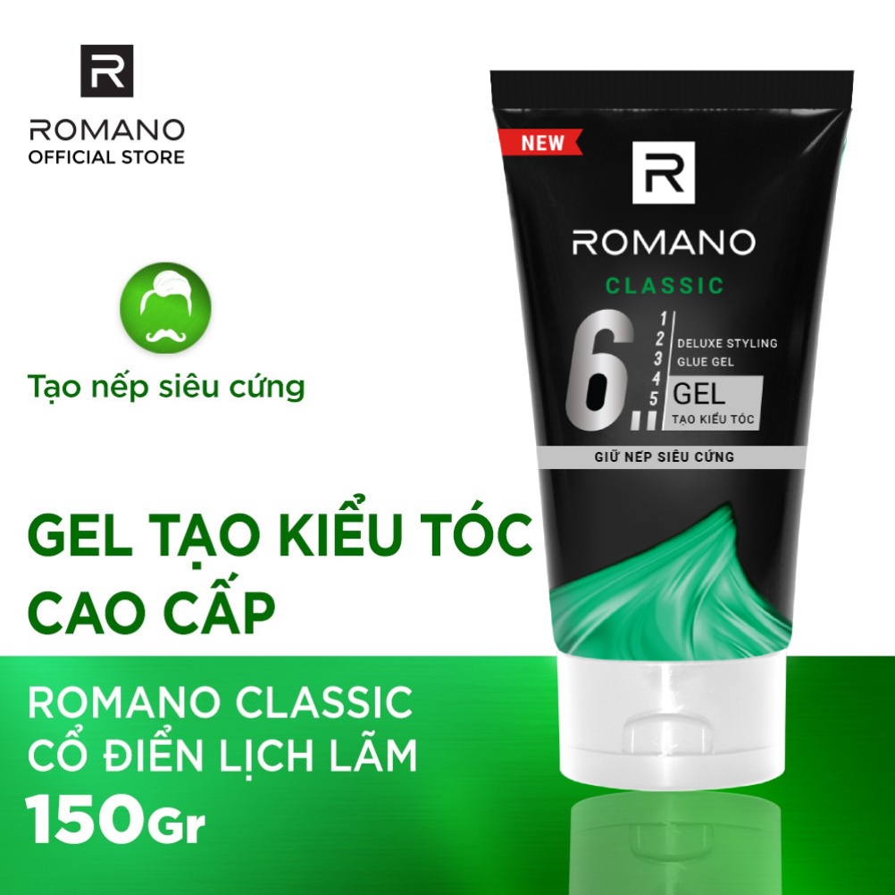 Combo 2 Gel vuốt tóc Classic 150g/chai