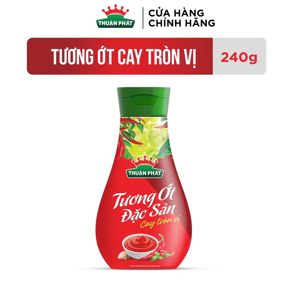 Combo 2 Tương Ớt Thuận Phát Cay Tròn Vị 240G