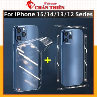 Dán ppf full lưng và viền iphone 15 pro max 15 plus 14 pro max 13/ 13 pro/ 13 pro max /12 pro/12 promax