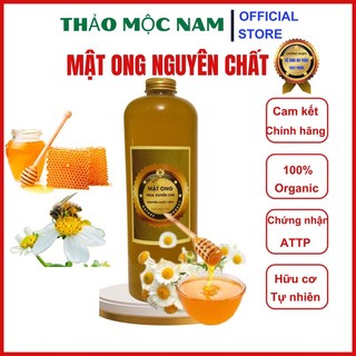 1L Mật ong nguyên chất, mật ong tự nhiên, mật cỏ kim-mật ong hoa xuyến chi .