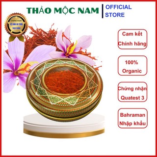 Saffron nhụy hoa nghệ tây nhập khẩu chính hãng Tây Á hộp thiếc 1Gr .