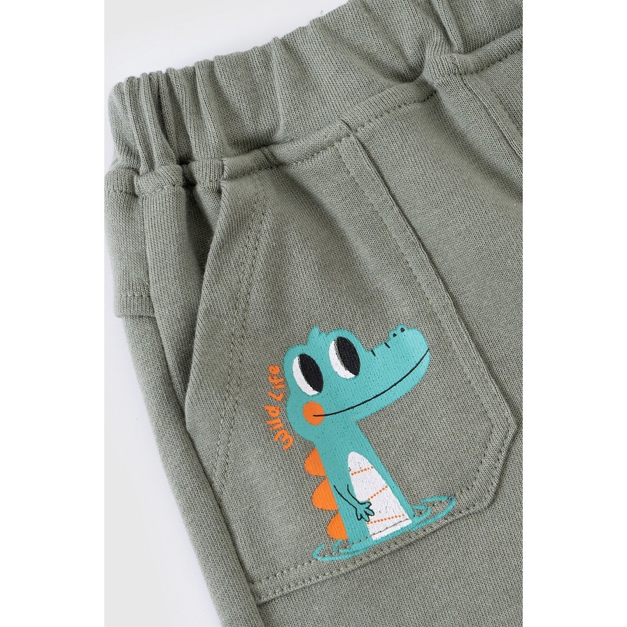 Quần dài bé trai có áo lẻ và quần lẻ quần dài chất cotton  áo dài tay cho bé  gấu panda Rabity 91718