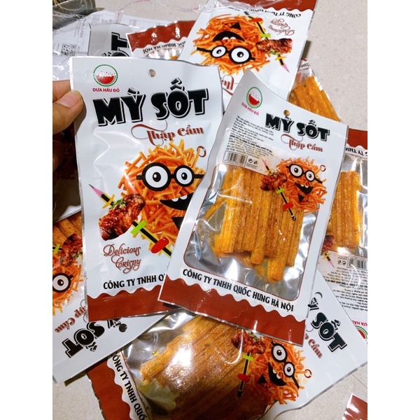 combo 10 goi snack mỳ sốt thập cẩm