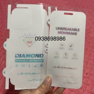 Miếng dán ppf mặt sau các đời iphone chống trầy xước tự phục hồi vết xước