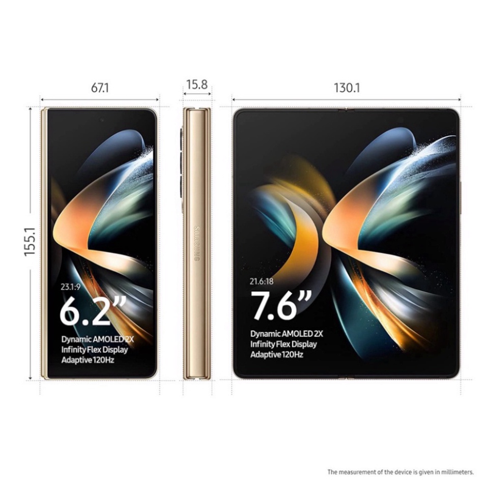 Điện thoại Samsung Galaxy Z Fold 4 5G - Hàng chính hãng nguyên seal, bảo hành 12 tháng
