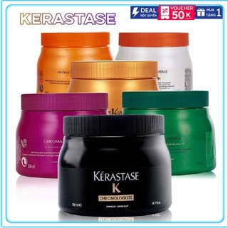 Ủ Tóc Kerastase 500ml, Hấp Tóc Kerastase Mặt nạ hấp tóc Kerastase 500ml