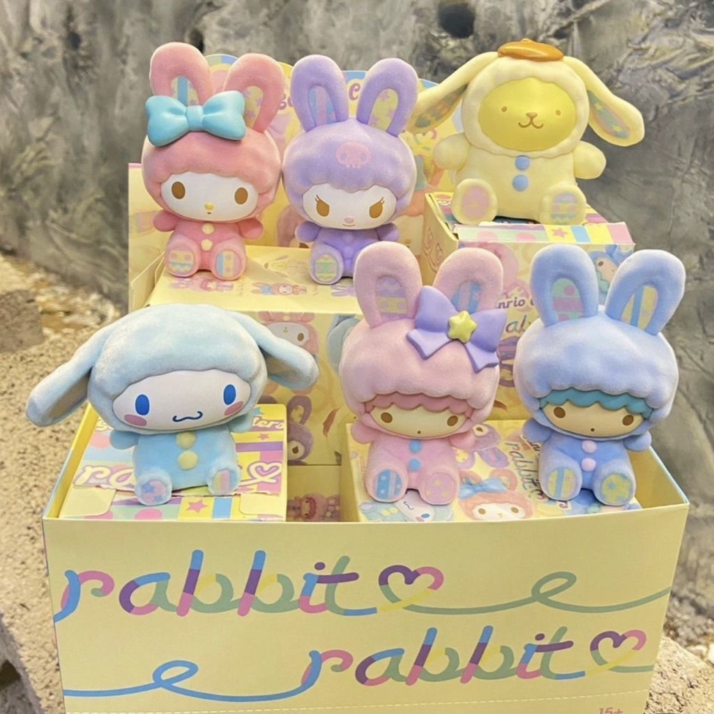 Mô Hình Nhân Vật sanrio bunny Bí Ẩn Chó cinnamon Để Bàn Trang Trí