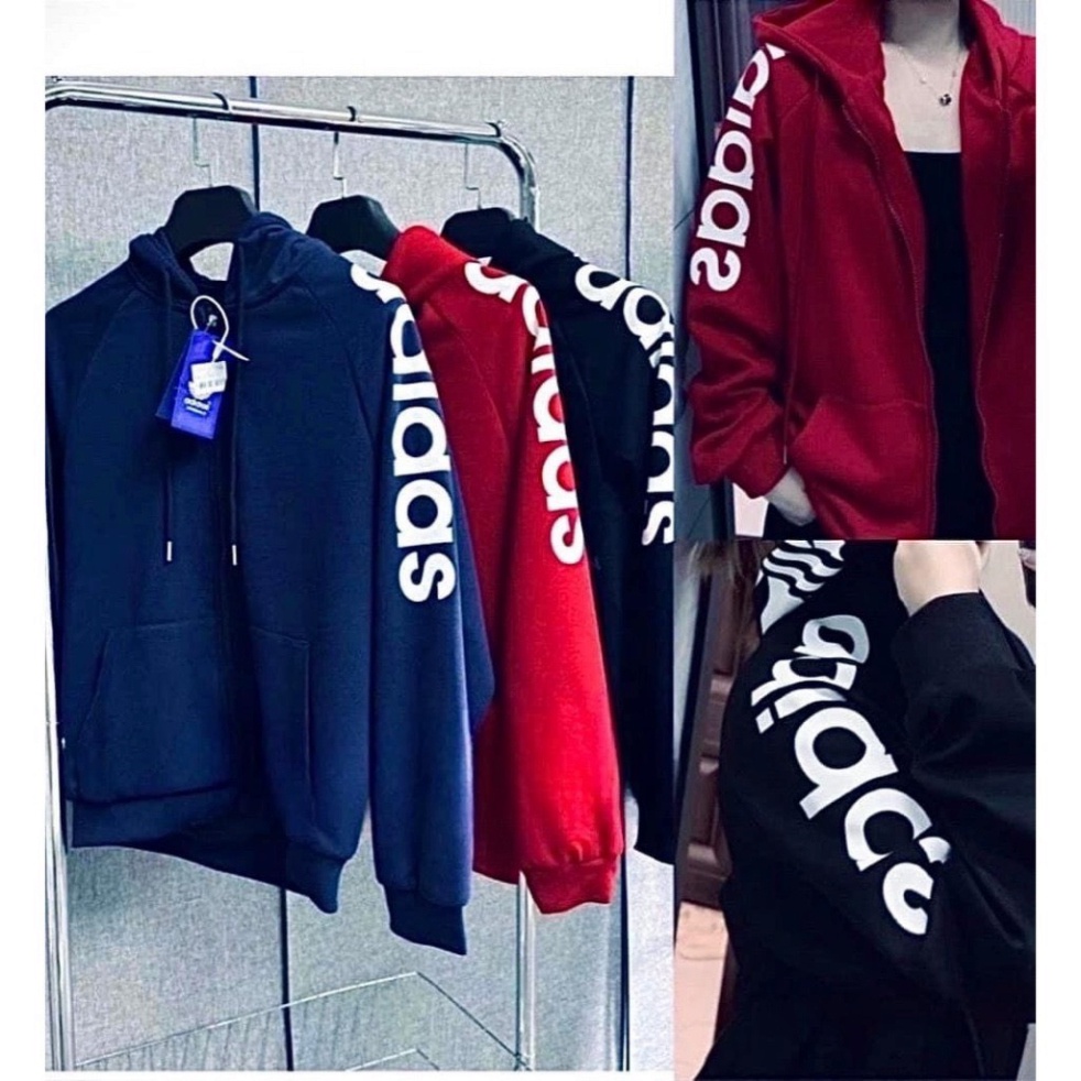 Áo Hoodie,Áo Nỉ ADIDAS Form Unisex Nam Nữ - Hàng mới về