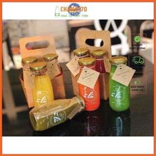 Set 12 Chai thủy Tinh nắp vặn 200ml