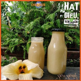 Combo 10 chai thủy tinh 200-300ml nắp thiếc đựng nước trái cây, sữa hạt, mật ong, thực phẩm