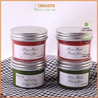 Combo 12 hũ caramen JD100ml-200ml - 250ml nắp ren xoáy đựng sữa chua, caramen, thực phẩm, ruốc, đồ khô chailo170