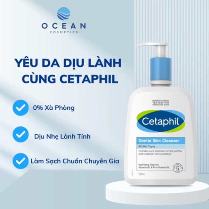Sữa Rửa Mặt Cetaphil Gentle Skin Cleanser 473ml