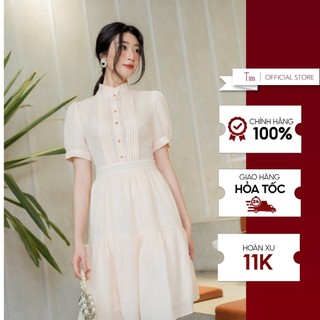 Váy cổ trụ   TIINSTORE  V0T621