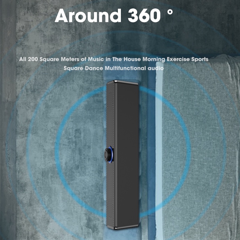 Loa bluetooth usb mini soundbar max volume không rè