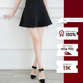 Chân váy dáng a ngắn xoè cạp liền tiinstore gc22114