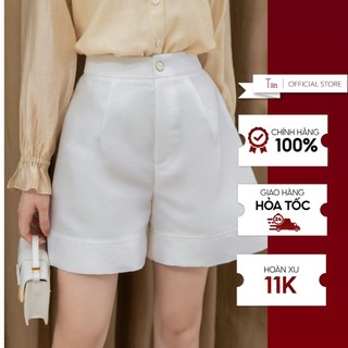 Quần short trắng tiinstore q0n035