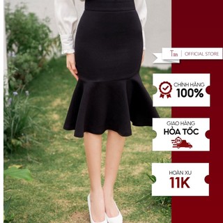 Chân váy cúp thân xoè đuôi cá TIINSTORE  CHD071