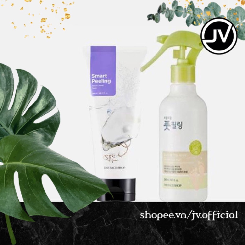 🔮 Tẩy da chết body dạng xịt The Face Shop Smooth Body + Face Peel 300ml