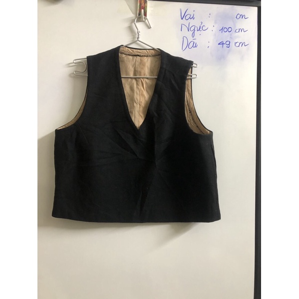 Áo ghi Lê màu đen vải dạ đồng giá 29k/1chiec