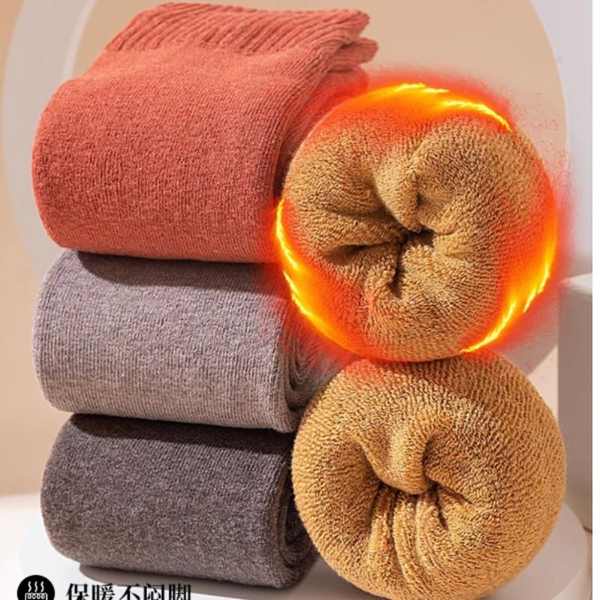 Tất nữ tất cao cổ nữ Vớ, chân lạnh quá đầu gối của phụ nữ, vớ, miếng đệm đầu gối cắt xén, che chân, mùa thu và mùa đông, terry dày và vớ cao lông cừu