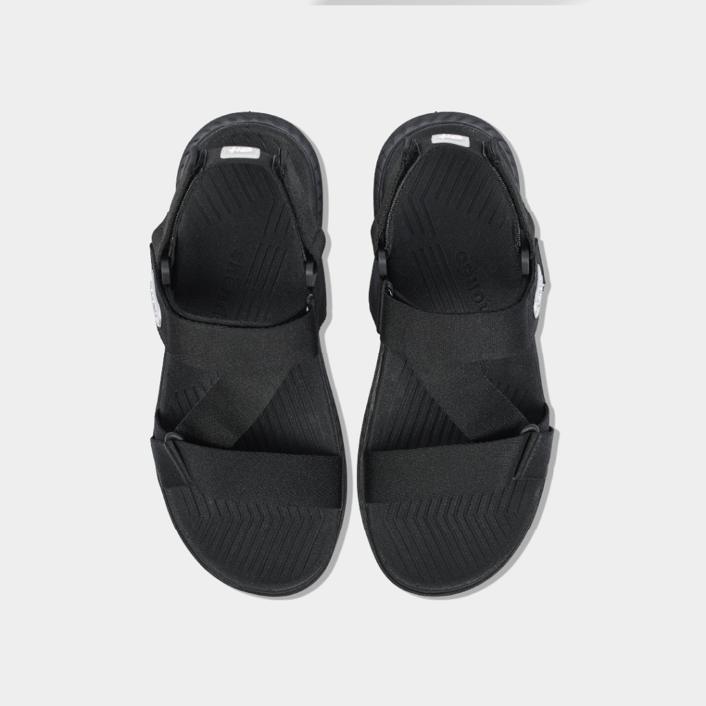 Giày Sandal Nam Nữ SHONDO F7 Racing Thời Trang, Nhẹ Êm, Đi Học Đi Chơi Màu Đen Bạc Ánh Kim F7R1012