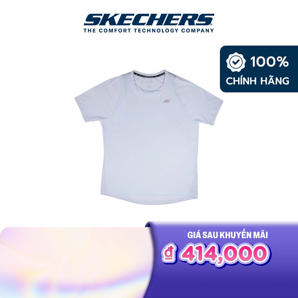 Skechers Nam Áo Thun Tay Ngắn Chạy Bộ Tập Gym, Đi Học, Đi Làm Performance Running - SP22Q4M412-01F3