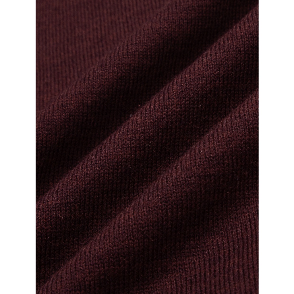 Áo len nam CANIFA dáng ôm basic cổ tròn dài tay 8TE23W008