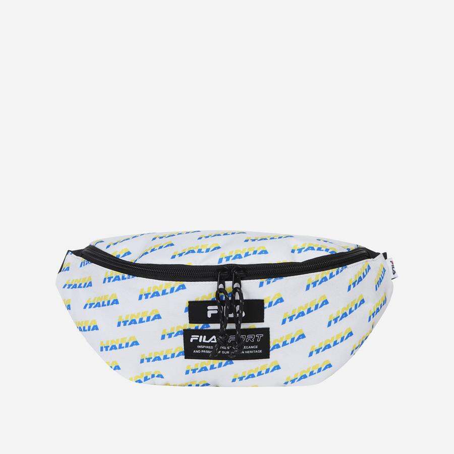 Túi đeo hông unisex Fila Waistbag Monogram - FS3BCC5311X-OWH