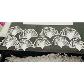Sét bộ cánh quạt, bộ cánh hoa, bộ lá, bộ bướm trang trí tiệc