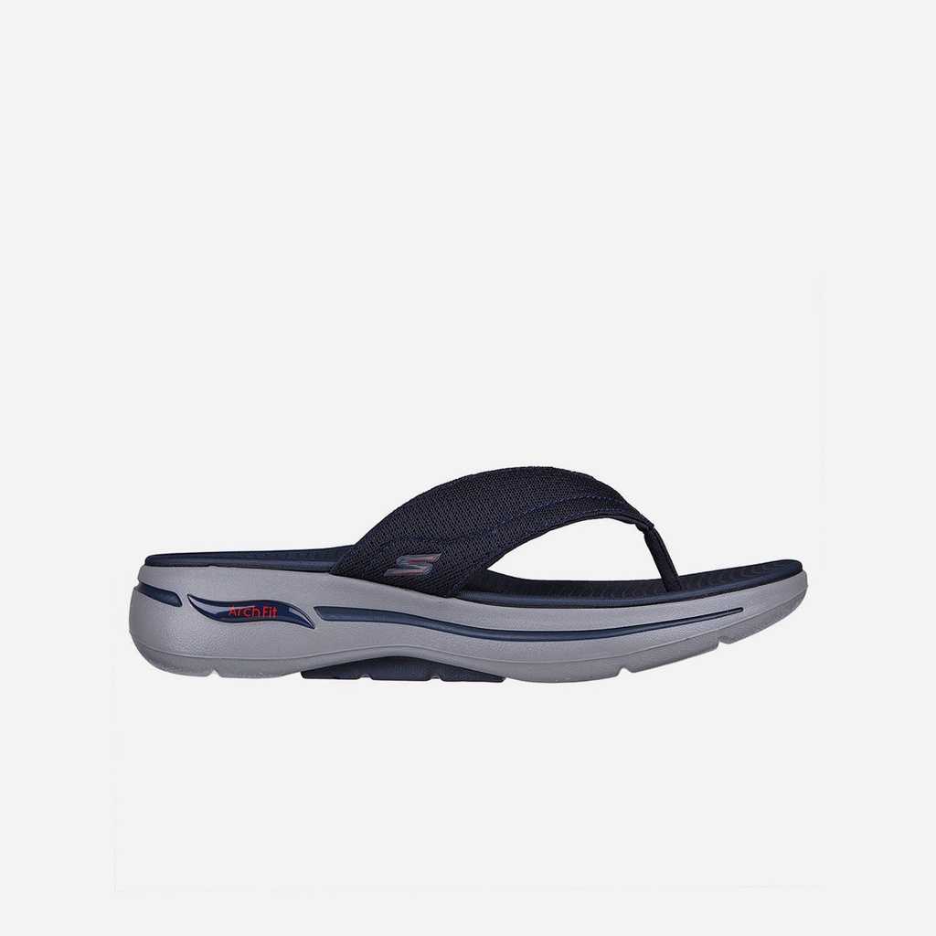 Dép xỏ ngón nam Skechers Go Walk Arch Fit - 229057-NVRD