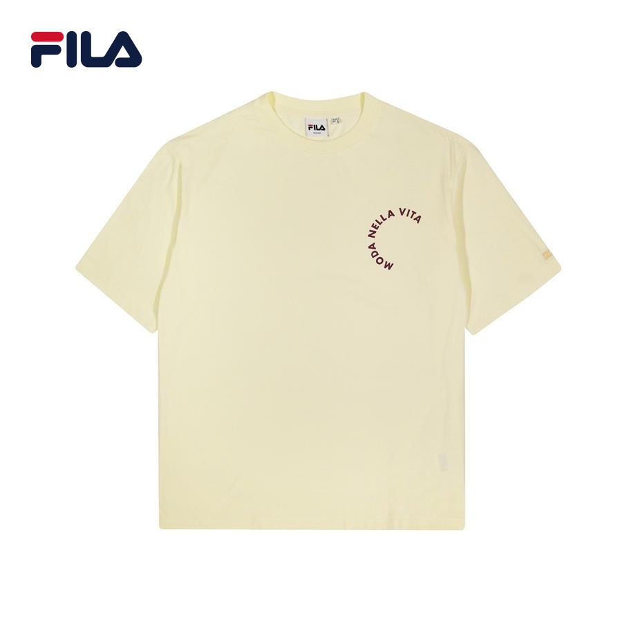 Áo thun tay ngắn thời trang unisex Fila - FS2RSD2791X-PYE