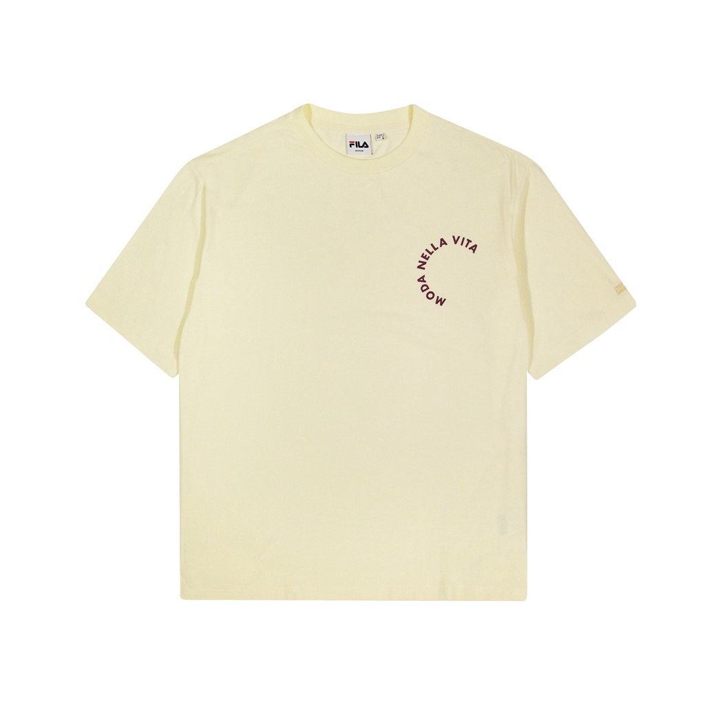 Áo thun tay ngắn thời trang unisex Fila - FS2RSD2791X-PYE