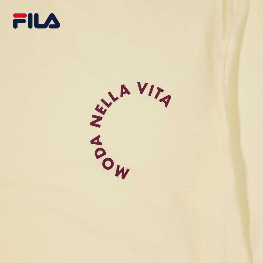 Áo thun tay ngắn thời trang unisex Fila - FS2RSD2791X-PYE