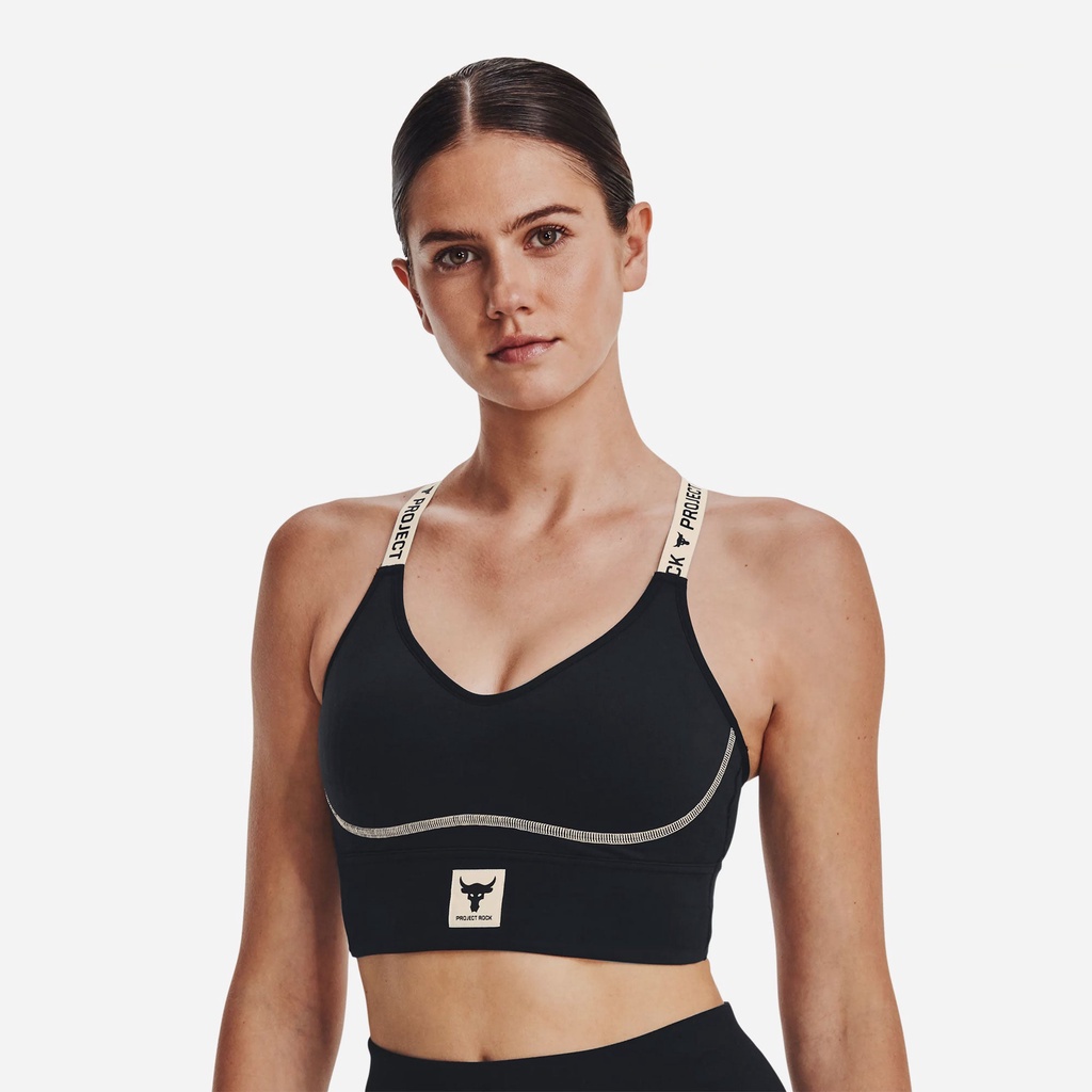 Áo bra thể thao nữ Under Armour Project Rock Training - 1373590-001