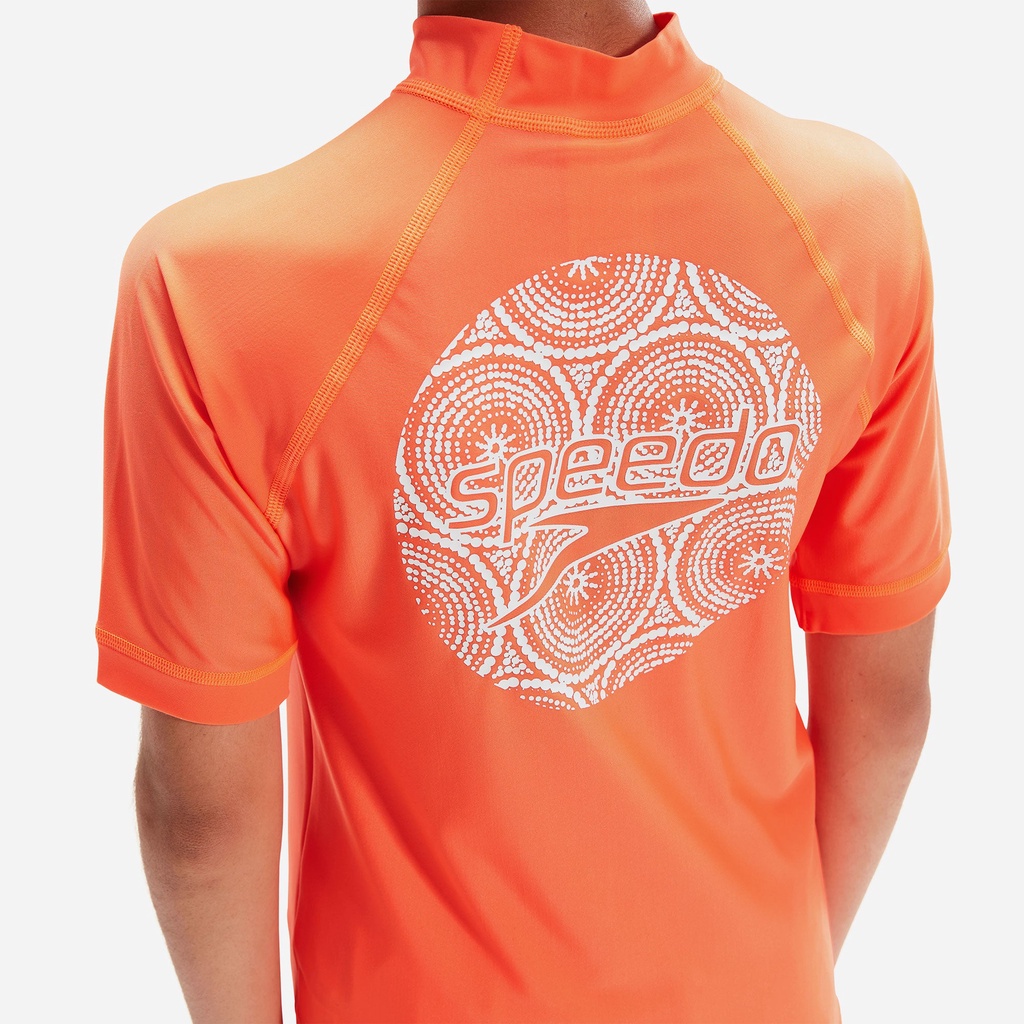 Áo bơi chống nắng bé trai Speedo Prt Rash Top - 8-00316615124
