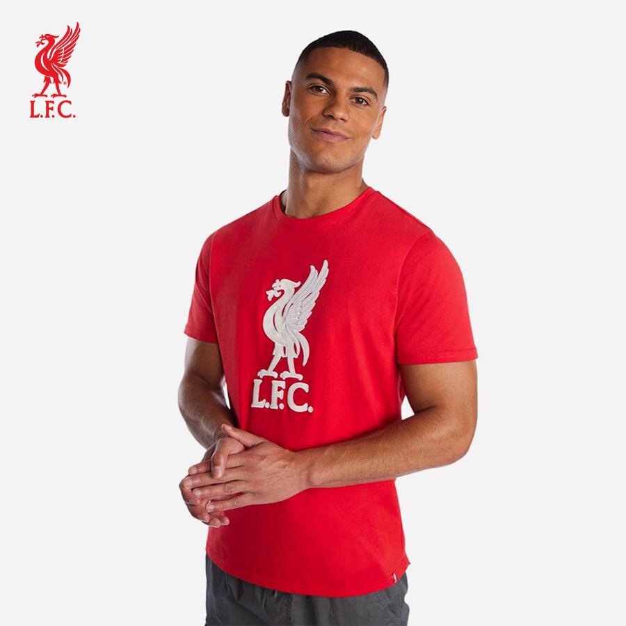 Áo thun thể thao nam Lfc Liverbird Applique - A23AN05