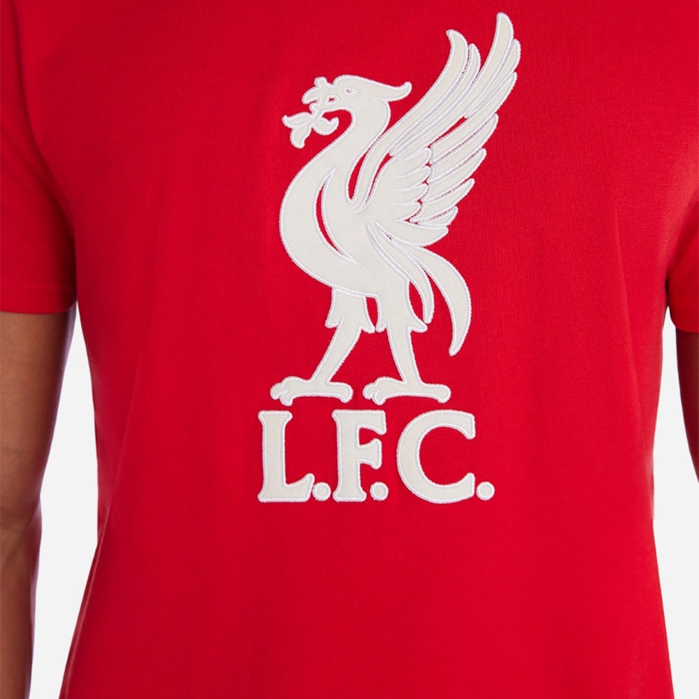 Áo thun thể thao nam Lfc Liverbird Applique - A23AN05