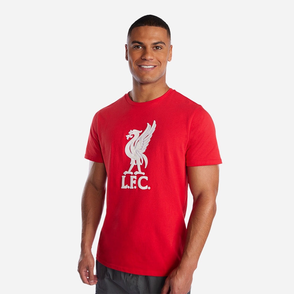 Áo thun thể thao nam Lfc Liverbird Applique - A23AN05