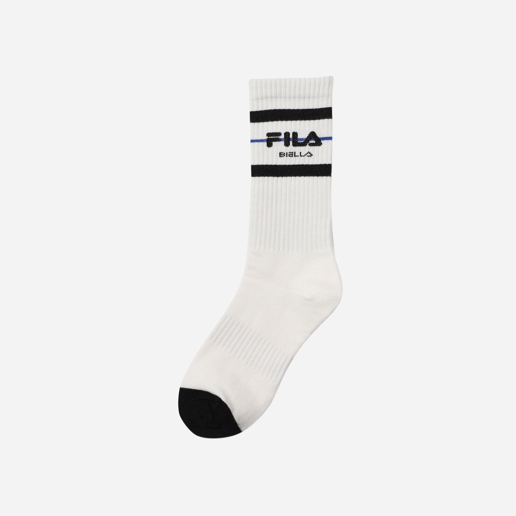 Vớ thể thao unisex Fila Logo - FS3SCE5351X-OWH
