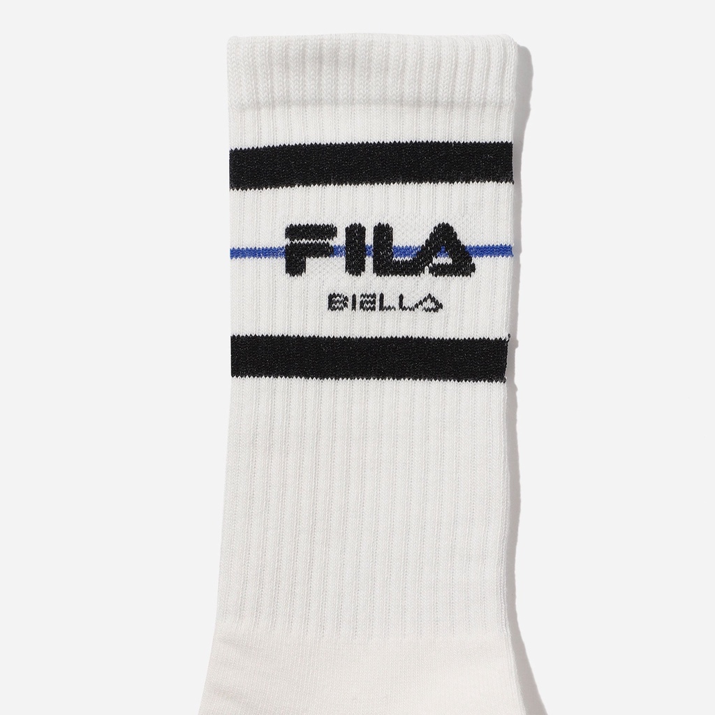 Vớ thể thao unisex Fila Logo - FS3SCE5351X-OWH