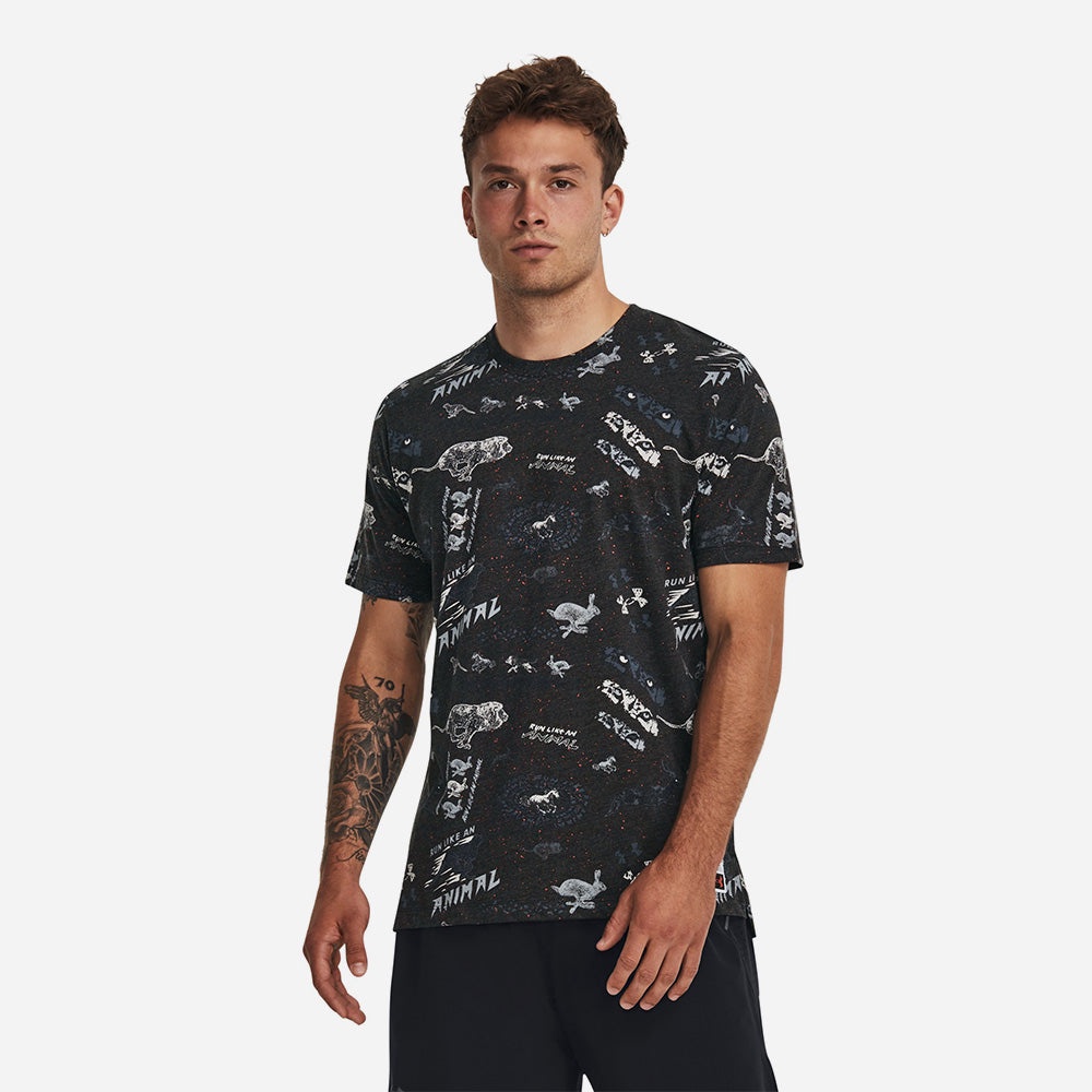 Áo thun thể thao nam Under Armour Run Like A Tee - 1379301-001