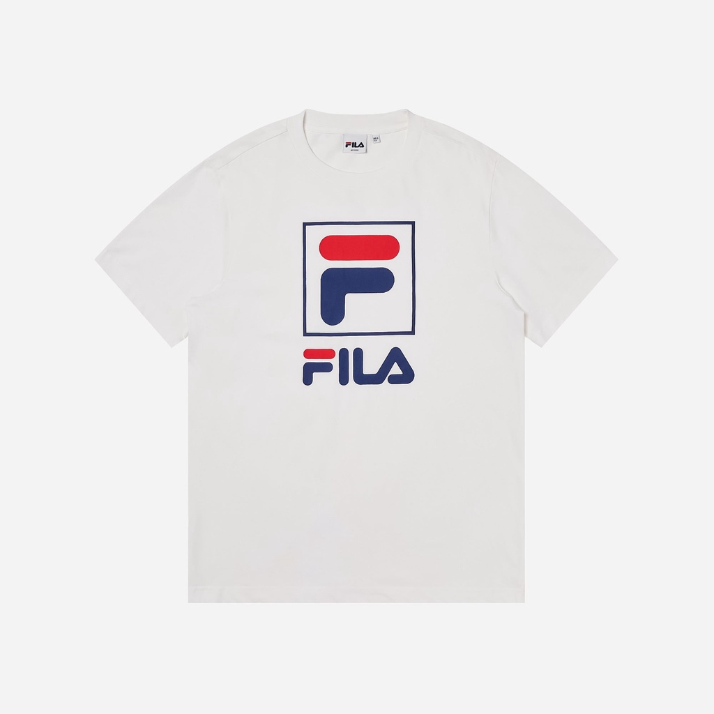 Áo thun tay ngắn thời trang unisex Fila Short Sleeve Tee - FW2RSF2067X-WHI