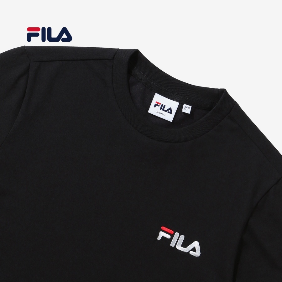 Áo thun tay dài unisex Fila Small Logo - FS2RLD3192X-BLK